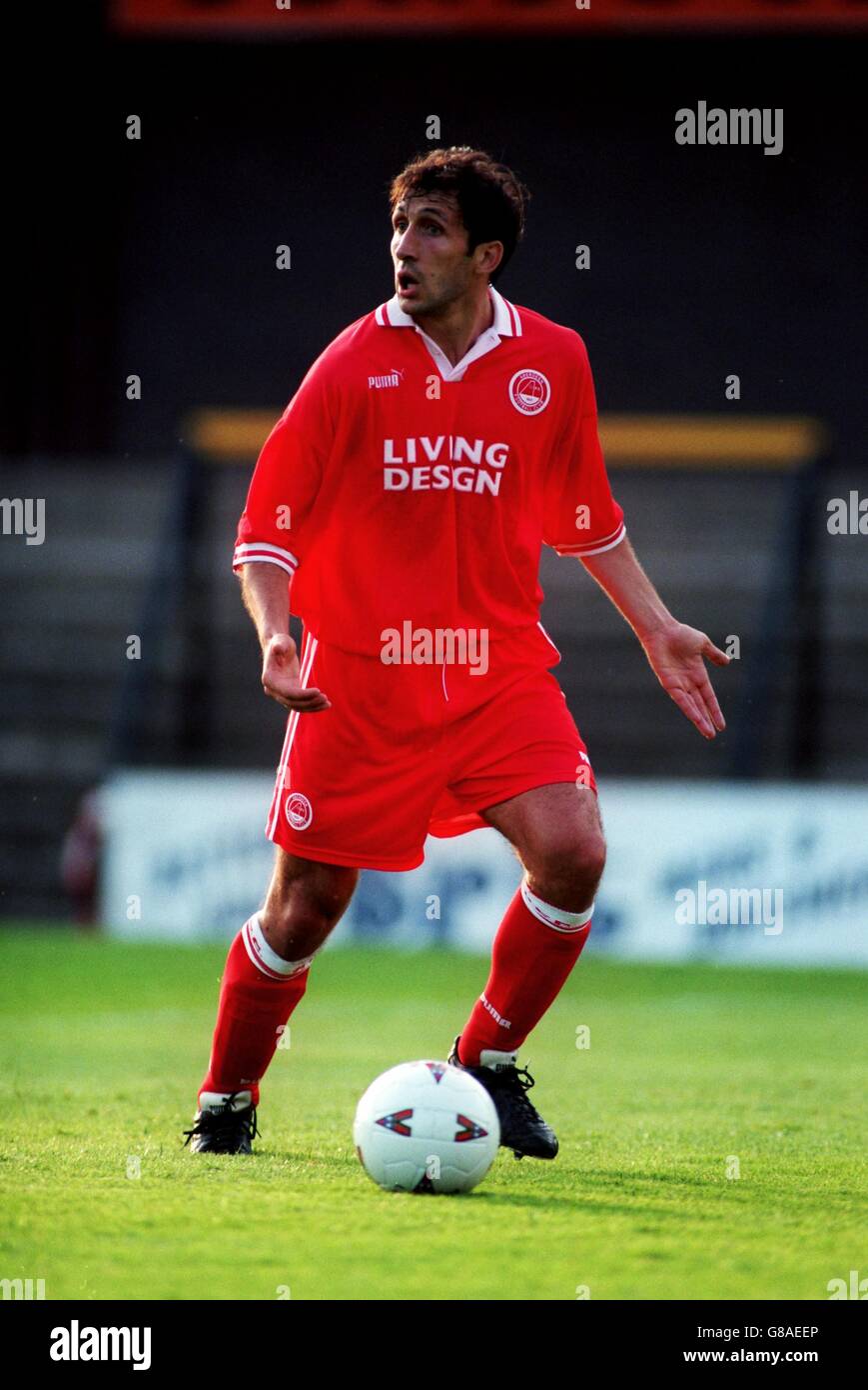 Other Soccer - Hull City A.F.C. v Aberdeen F.C. - Boothferry  Park, Hull Stock Photo