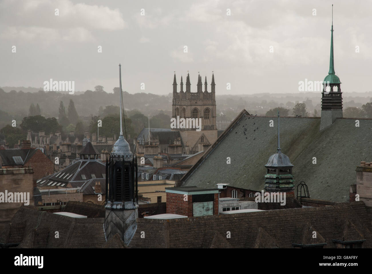 Towers of Oxford Stock Photo Alamy