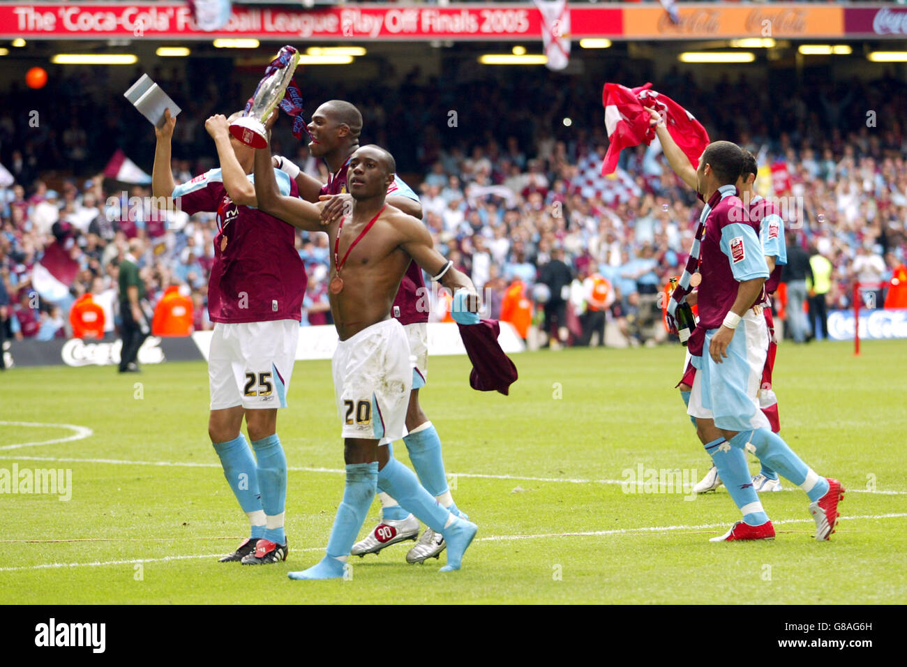 Soccer Coca Cola Football League Championship Play Off Final Preston North End V West Ham United Millennium Stadium Stock Photo Alamy