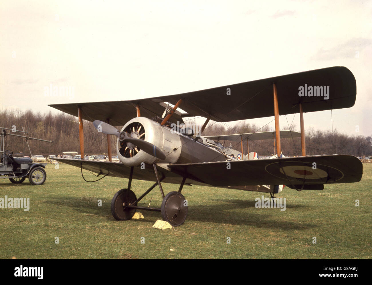 A 1916 Sopwith Pup pictured at the Shuttleworth veteran plane collection, Biggleswade, Bedfordshire. Stock Photo