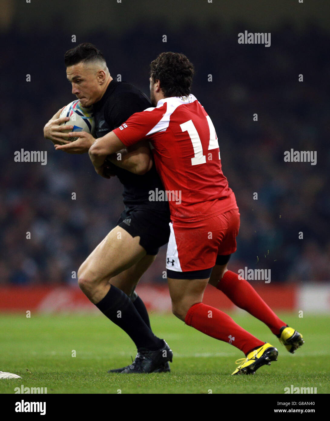 Rugby Union - Rugby World Cup 2015 - Pool C - New Zealand v Georgia - Millennium Stadium Stock Photo