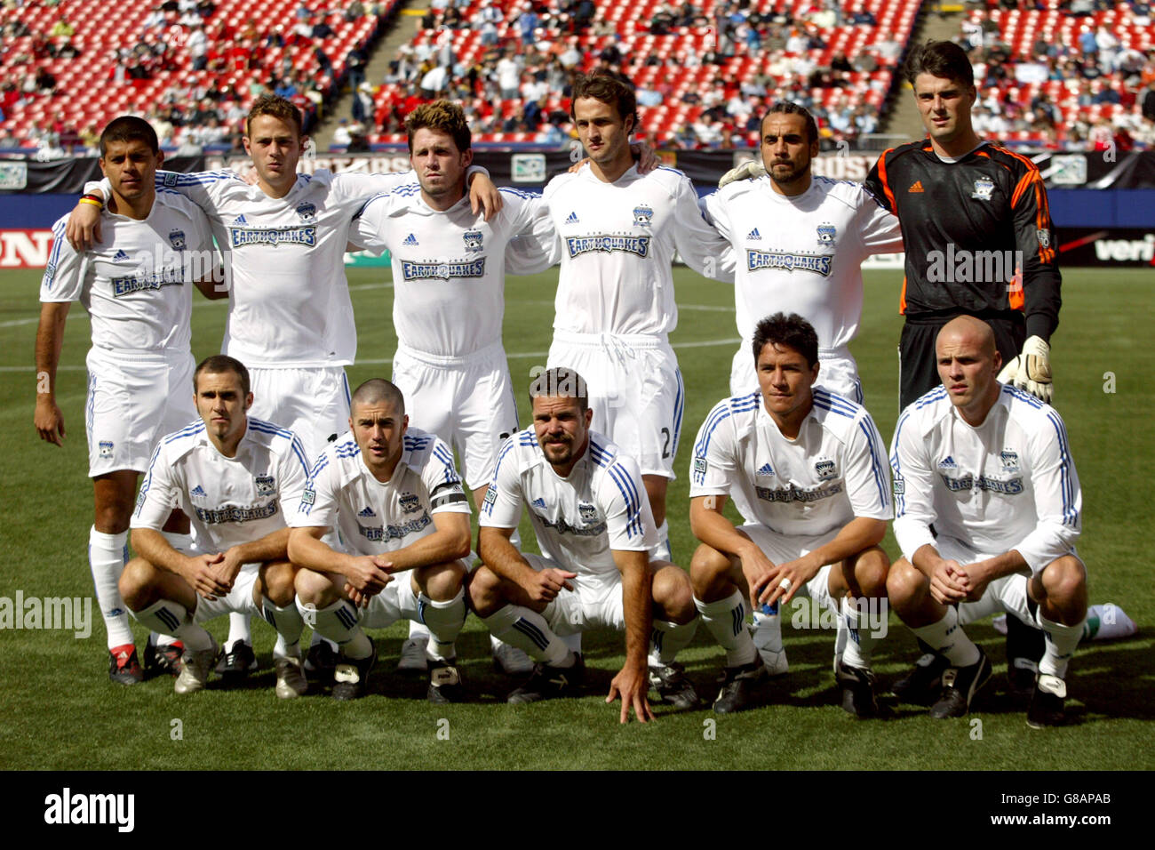 Soccer american mls ny nj metrostars san jose earthquakes giants