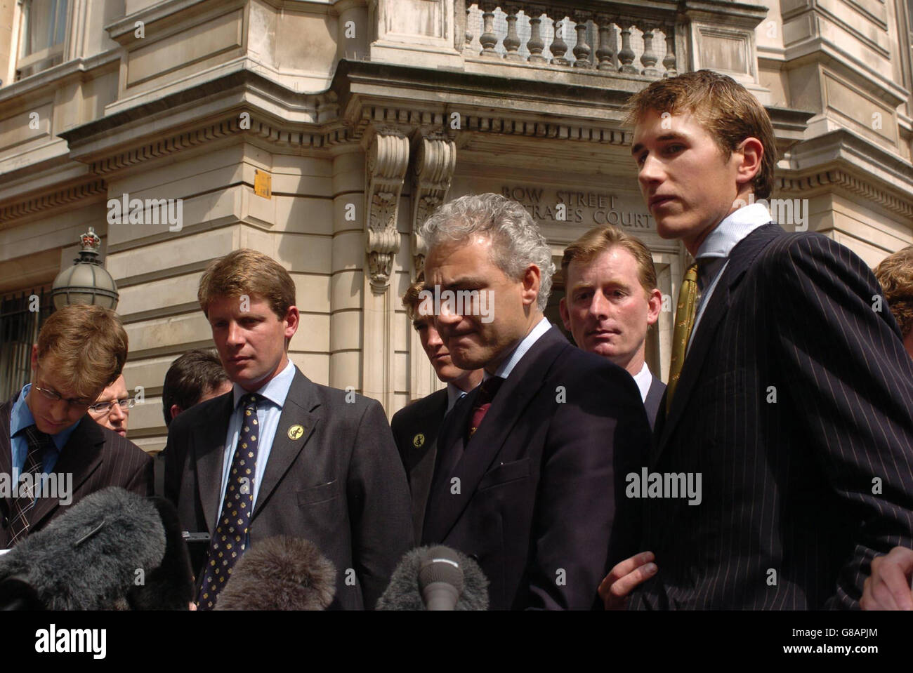 Fox-Hunting Ban Protest Trial - Bow Street Magistrates Court Stock Photo