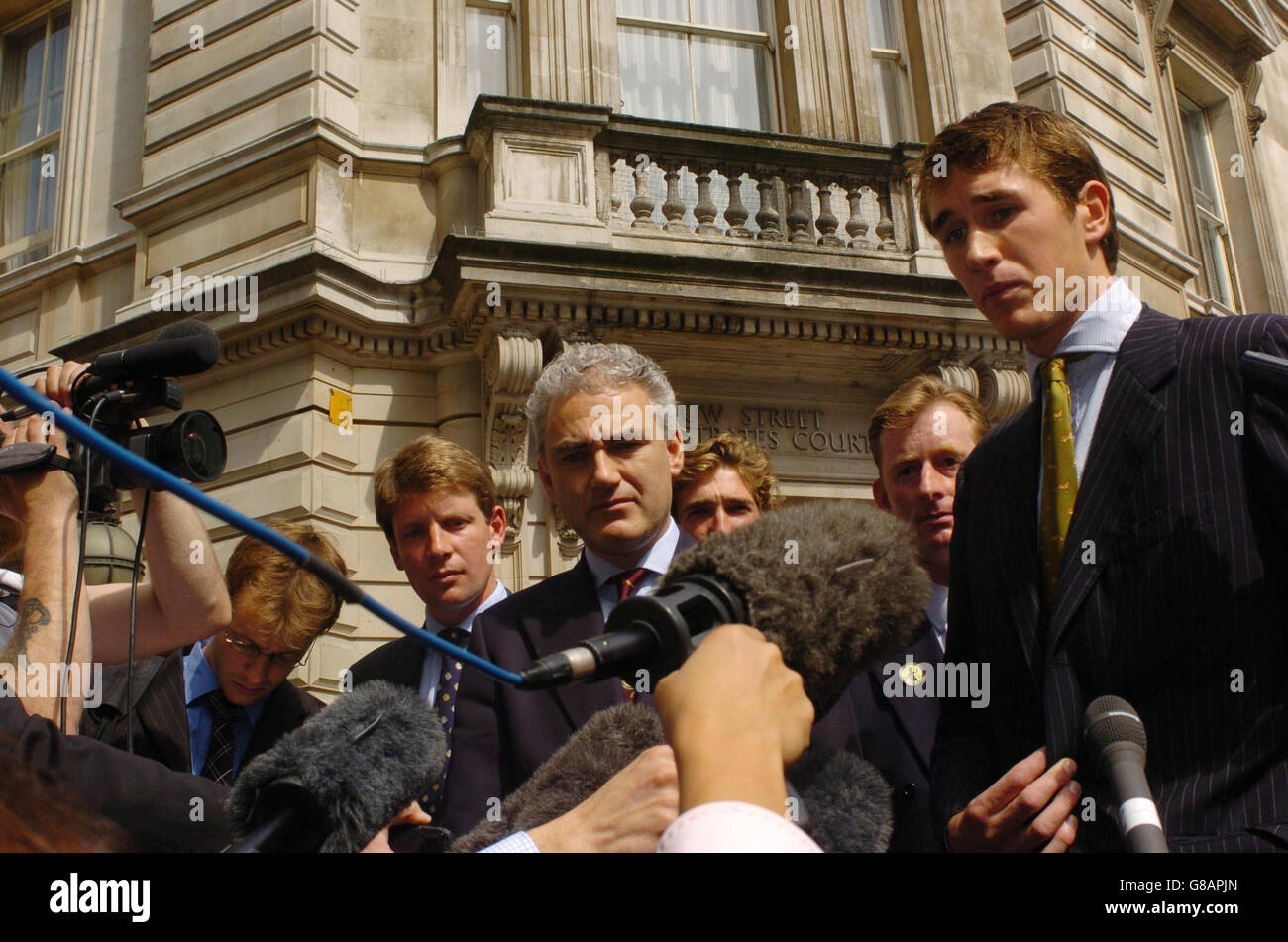 Fox-Hunting Ban Protest Trial - Bow Street Magistrates Court Stock Photo