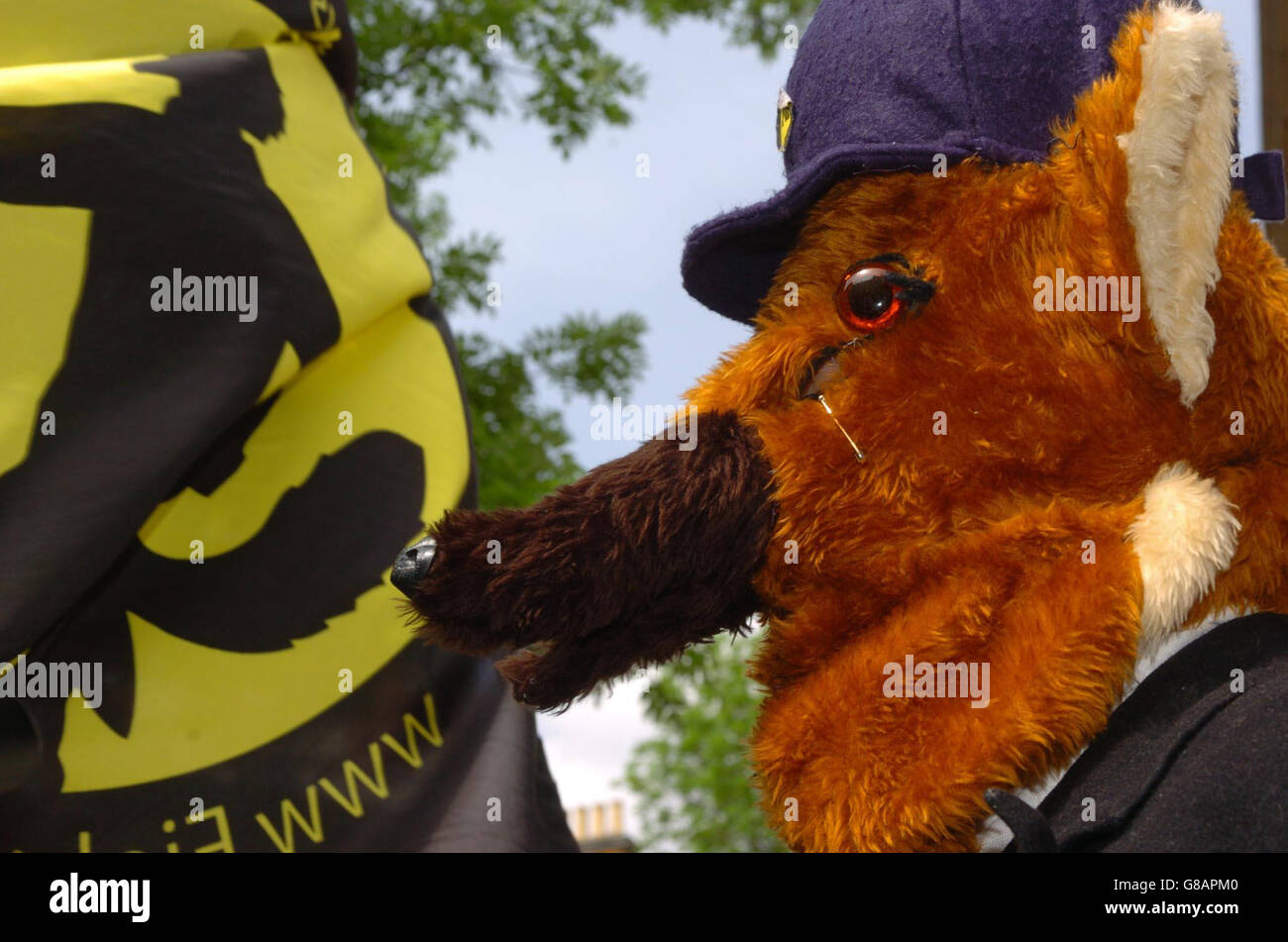 Fox-Hunting Ban Protest Trial - Bow Street Magistrates Court Stock Photo