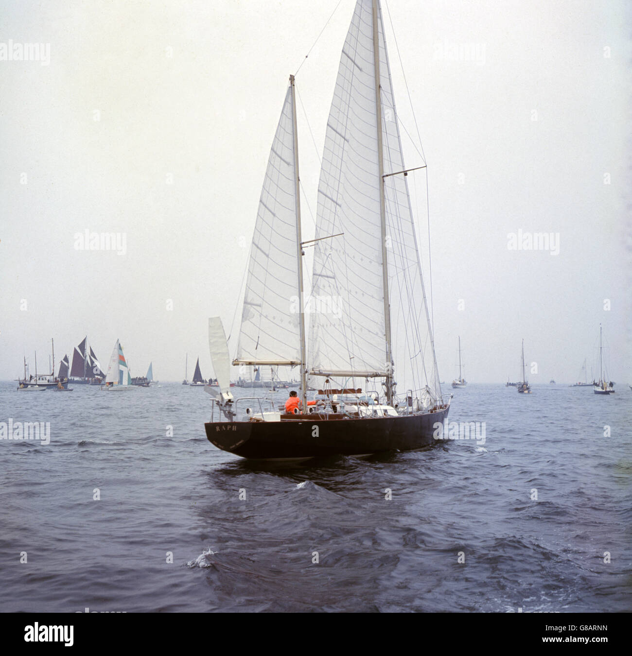 Sailing - Single-Handed Transatlantic Yacht Race - Plymouth Stock Photo -  Alamy