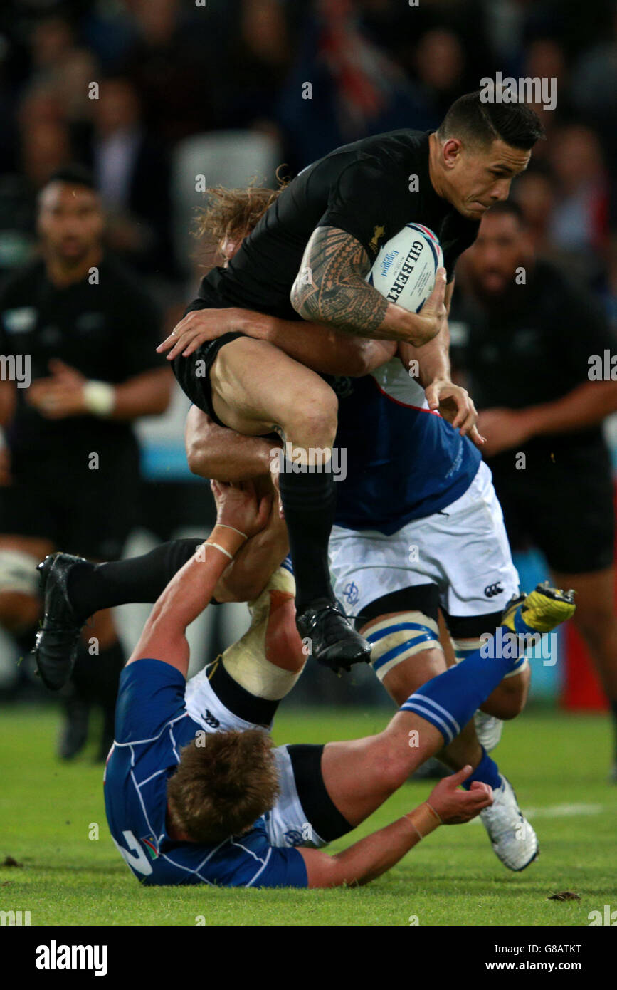 Rugby Union - Rugby World Cup 2015 - Pool C - New Zealand v Namibia - Olympic Stadium Stock Photo