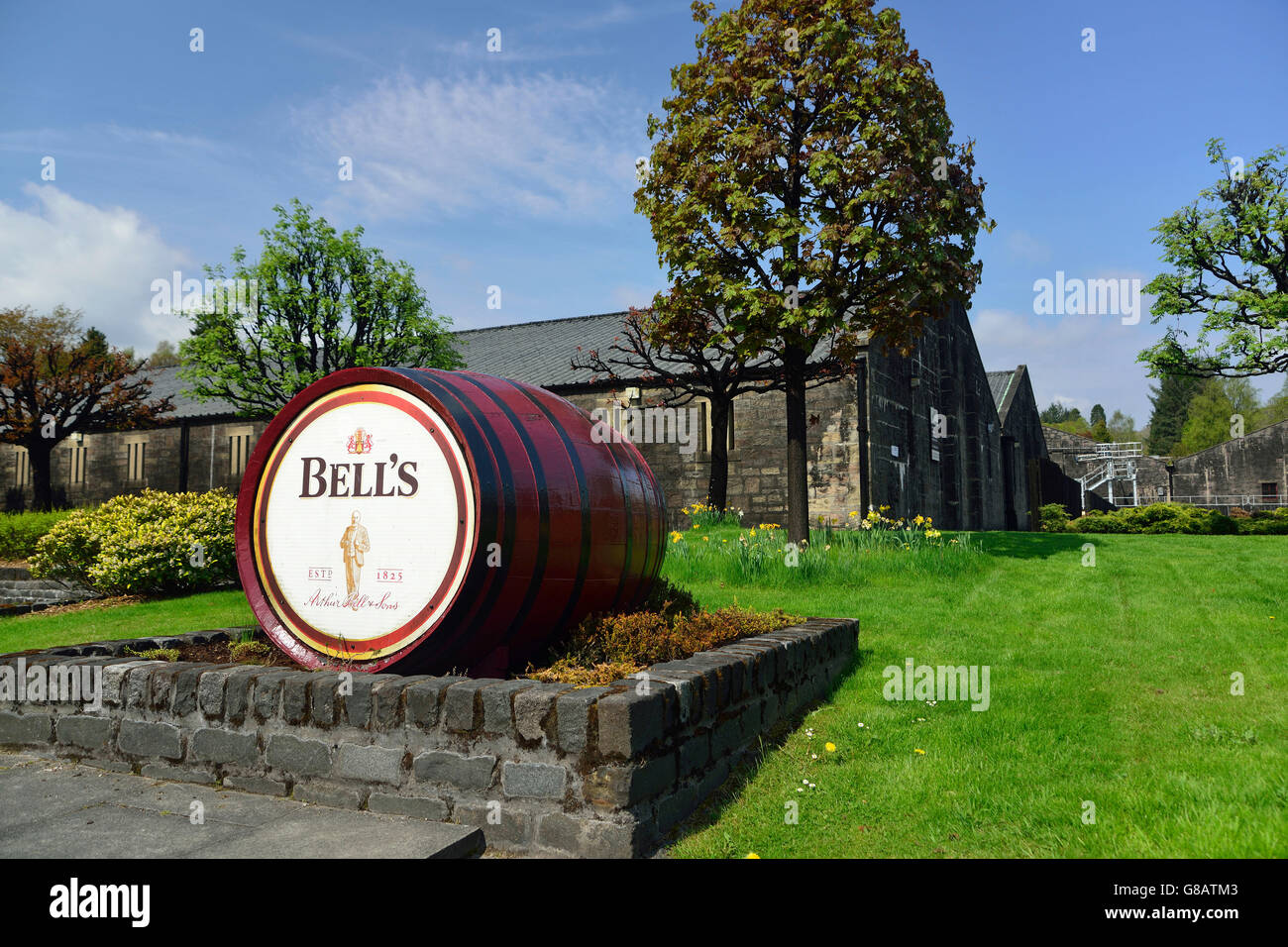 Blair Athol Distillery, Pitlochry, Speyside, Schottland Stock Photo Alamy