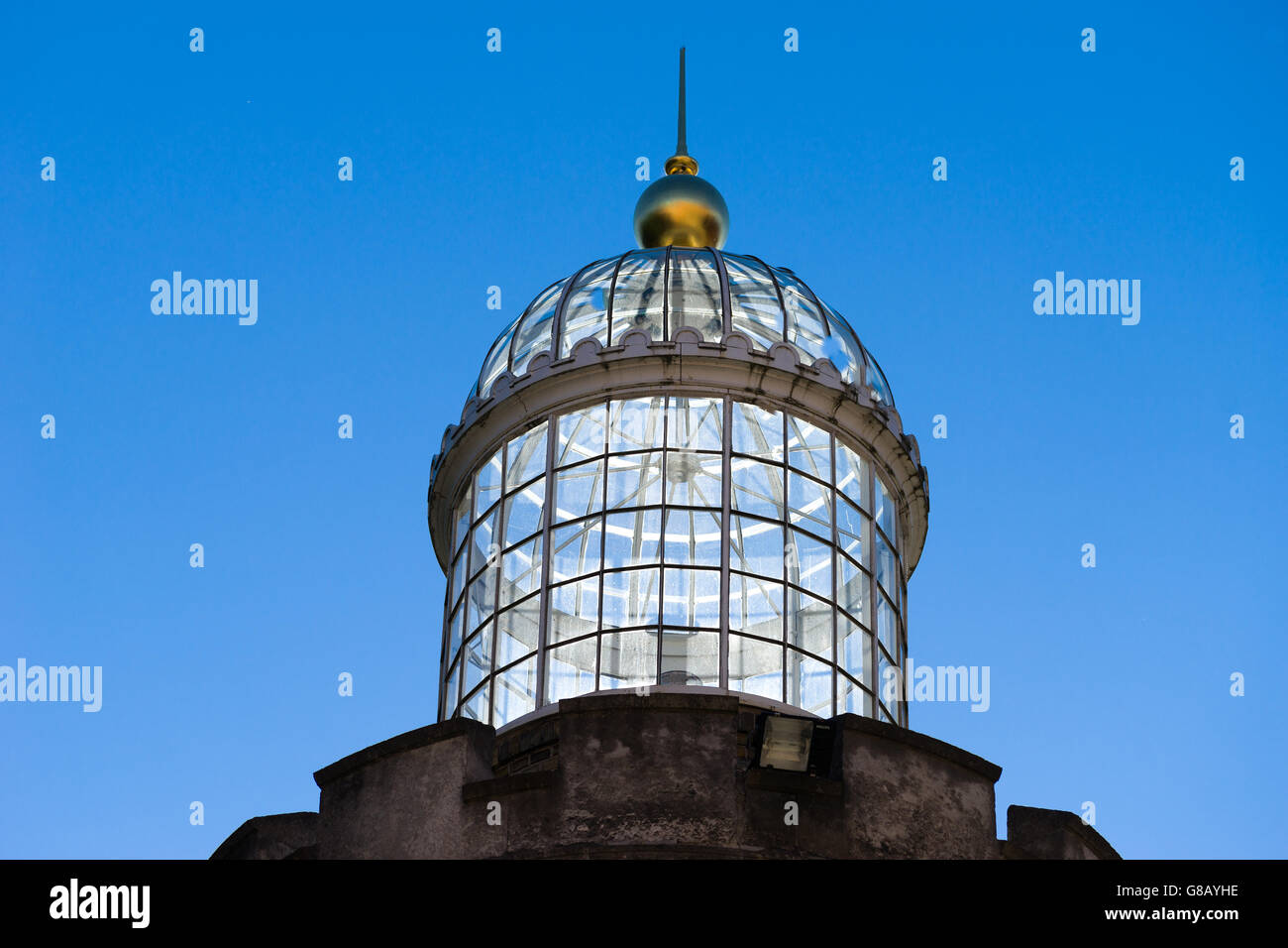 Carlsberg City in Copenhagen, transparent dome Stock Photo