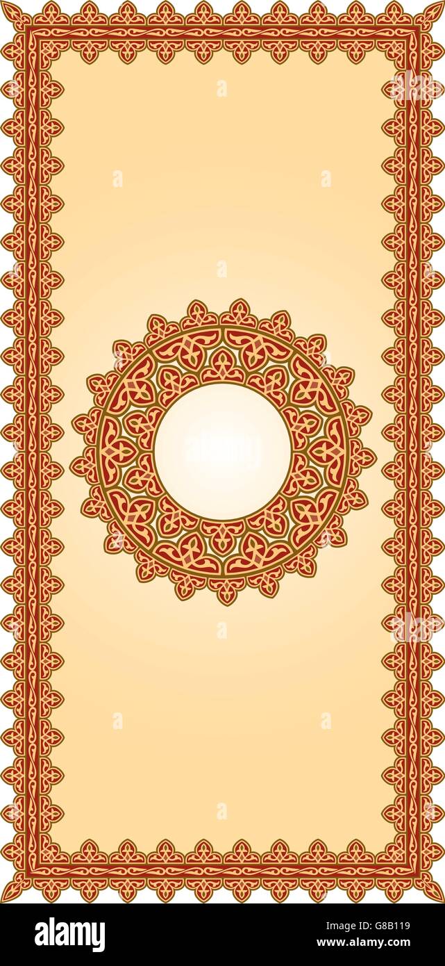Vector Golden Islamic Art Ornaments - Open Source Stock Vector