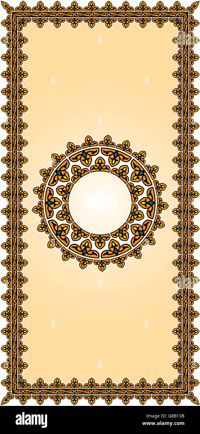Vector Bronze Islamic Art Ornaments - Open Source Stock Vector