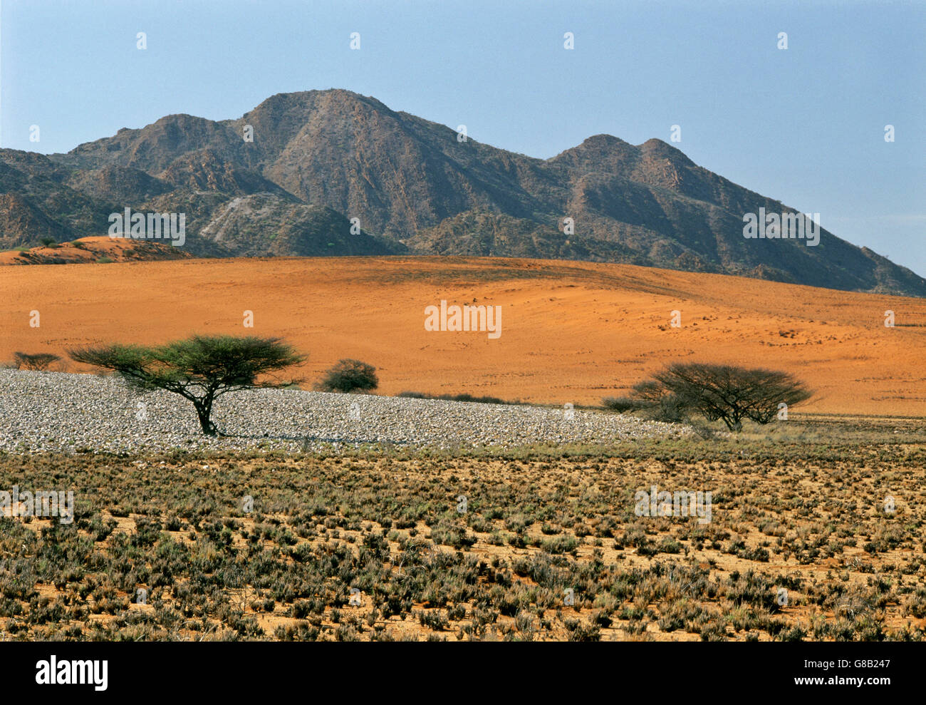 Angola, Iona National Park scene Stock Photo