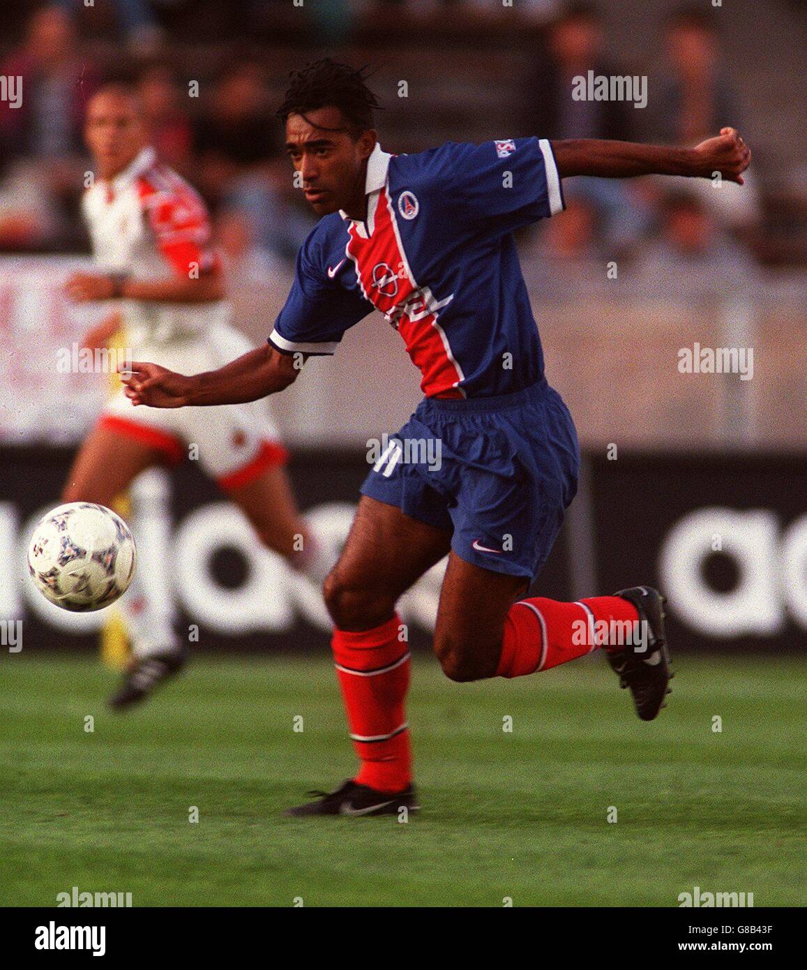 European Club Soccer Ac Milan V Paris Saint Germain Stock Photo Alamy