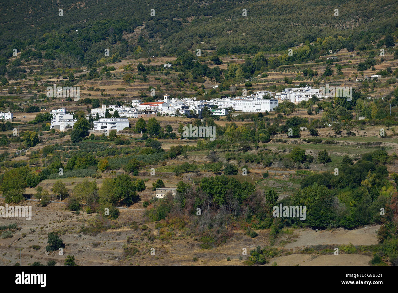 Portugos, La Alpujarra, Andalusia, Spain Stock Photo