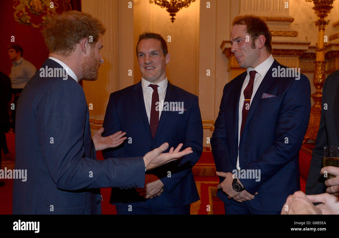 Rugby World Cup reception at Buckingham Palace Stock Photo Alamy