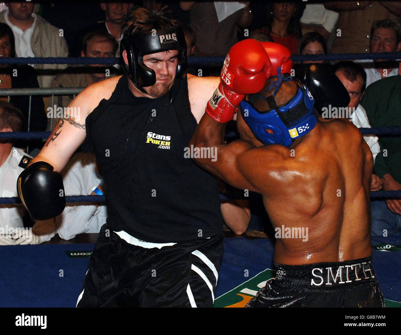 Celebrity charity television boxing hires stock photography and images