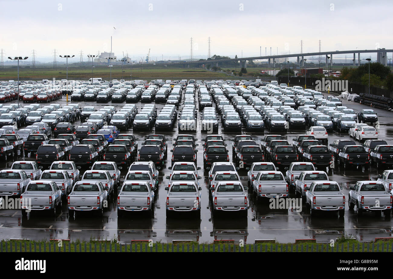 New car sales figures Stock Photo Alamy