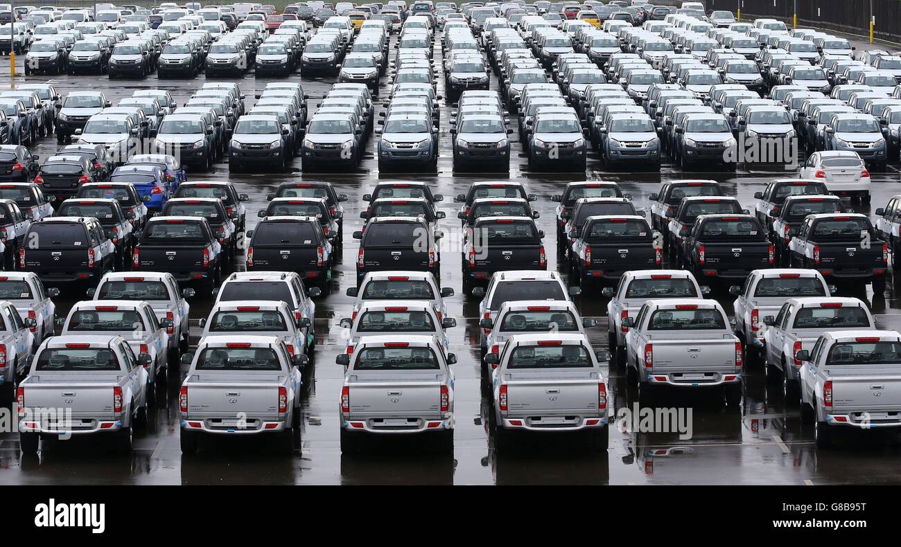 New car sales figures Stock Photo Alamy
