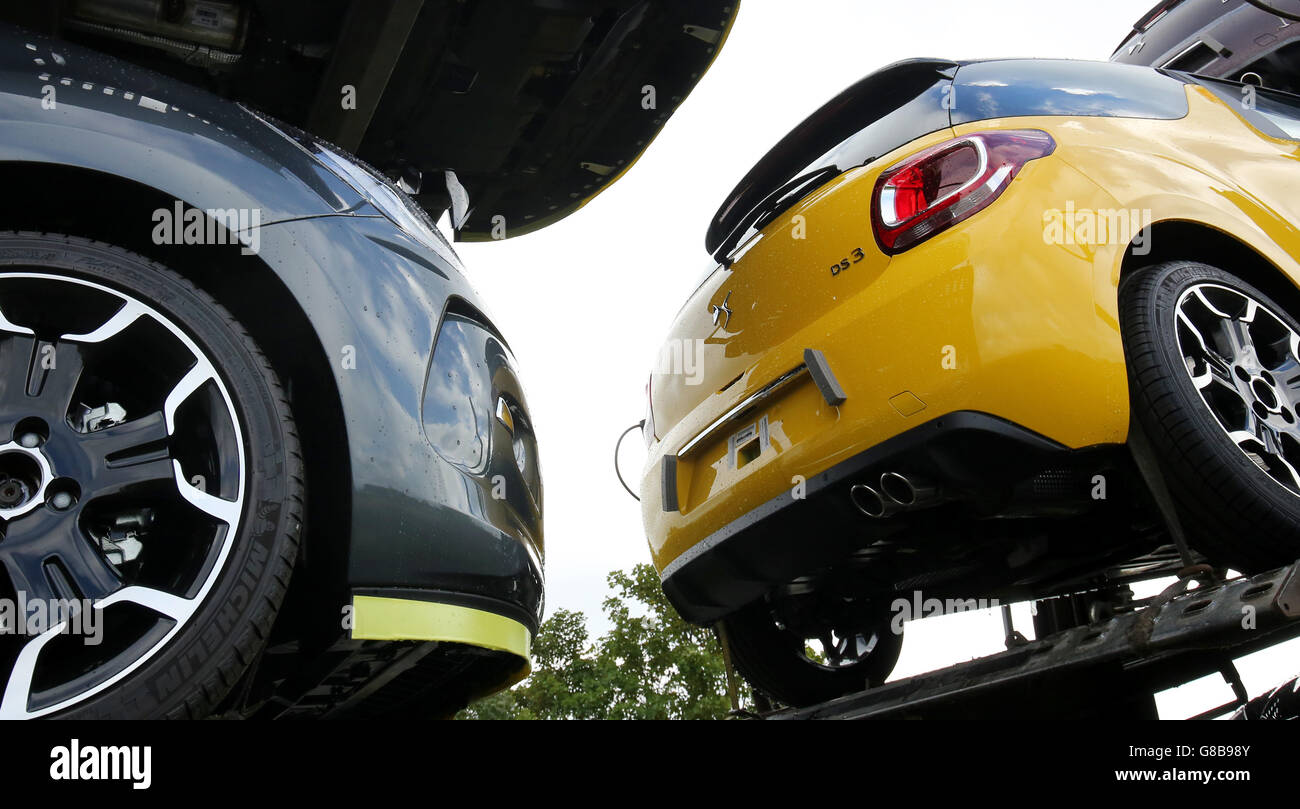 New car sales figures Stock Photo Alamy