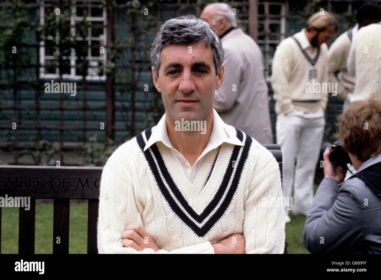 Cricket - Middlesex CCC Photocall - Lord's. Mike Brearley, Middlesex Stock Photo