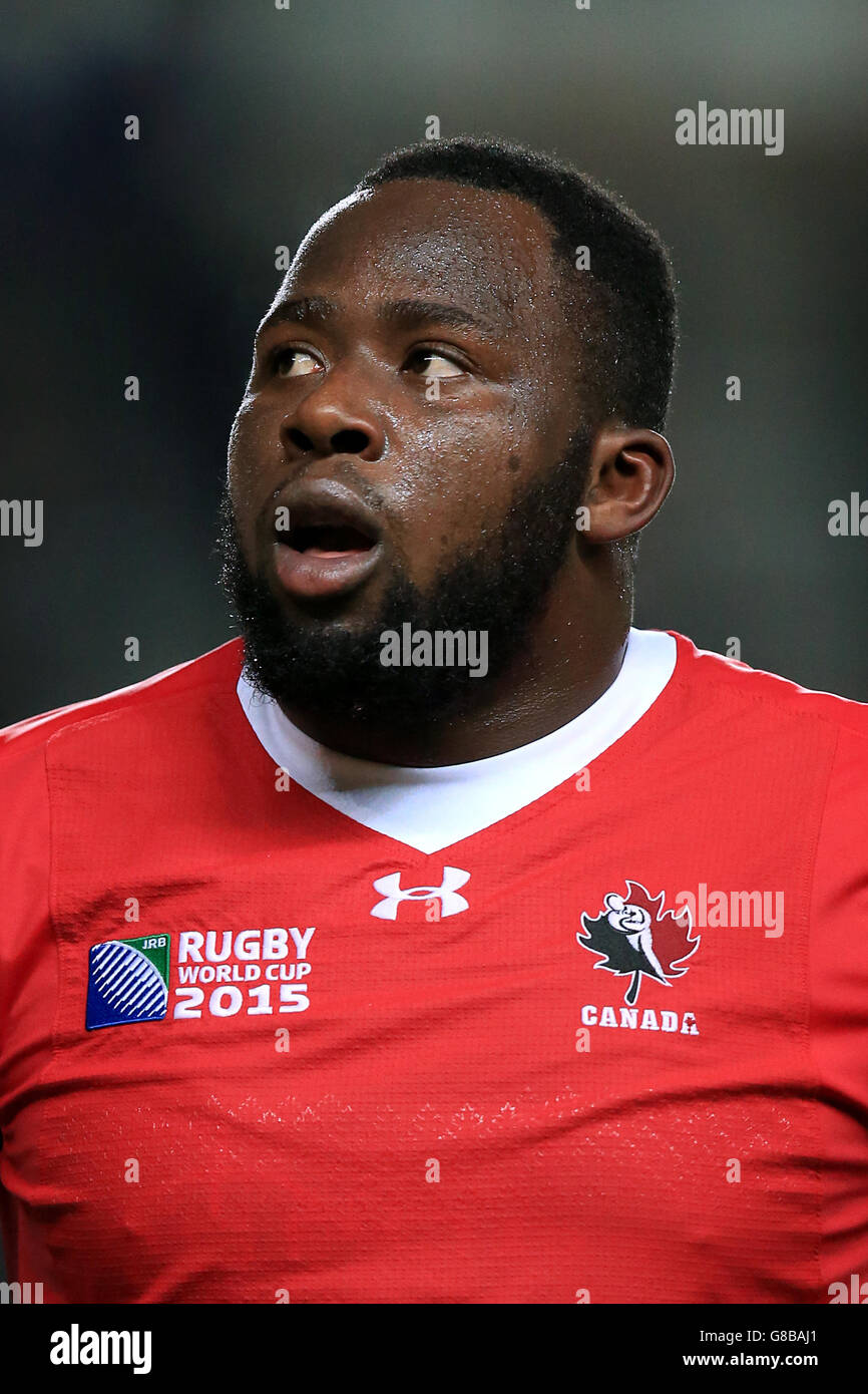 Rugby Union - Rugby World Cup 2015 - Pool D - France v Canada - stadium:mk. Djustice Sears-Duru, Canada Stock Photo