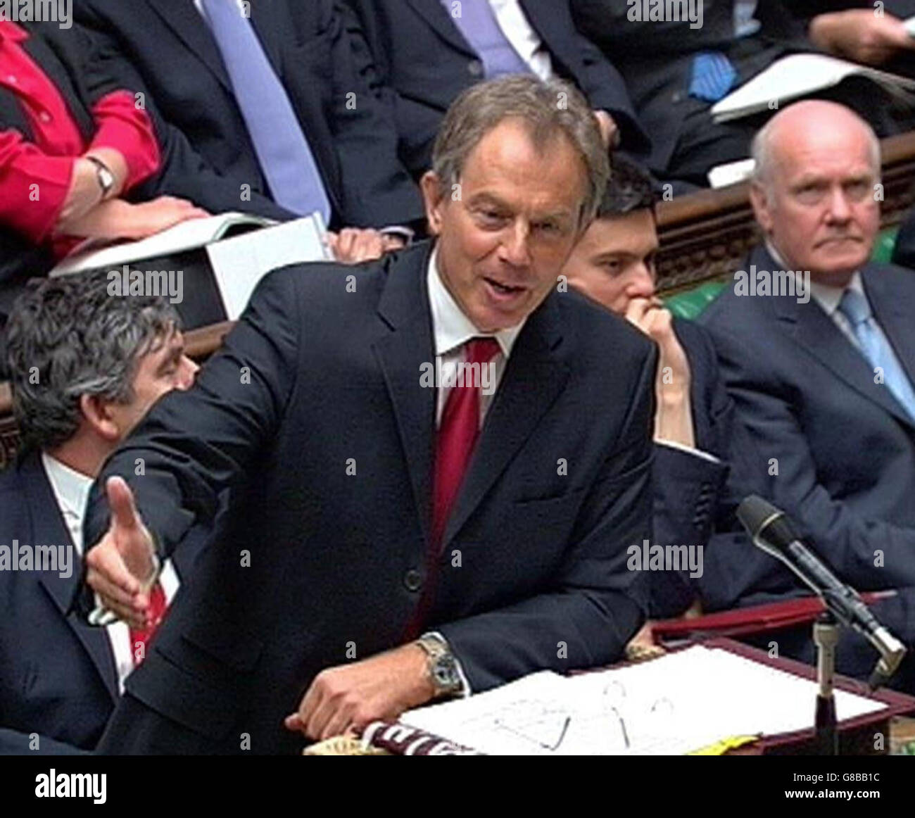 Prime Minister's Question Time House of Commons Stock Photo Alamy