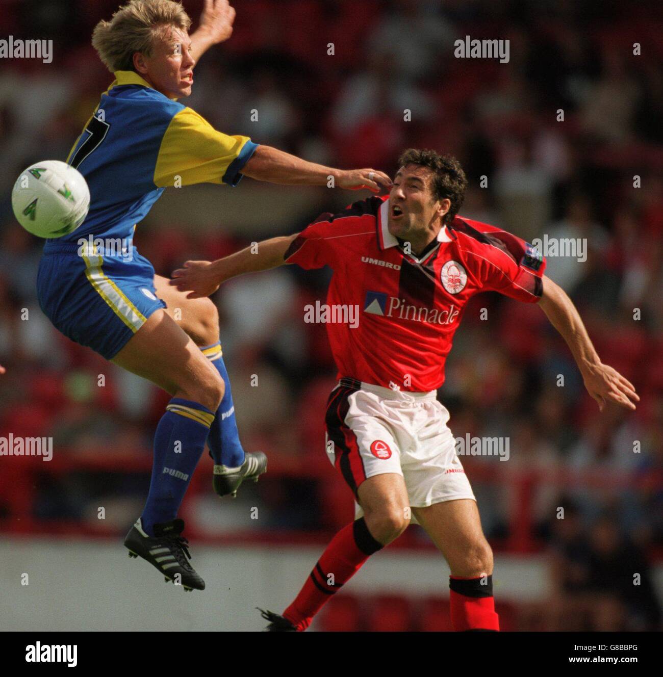 Soccer Friendly - Nottingham Forest v Leeds United Stock Photo - Alamy