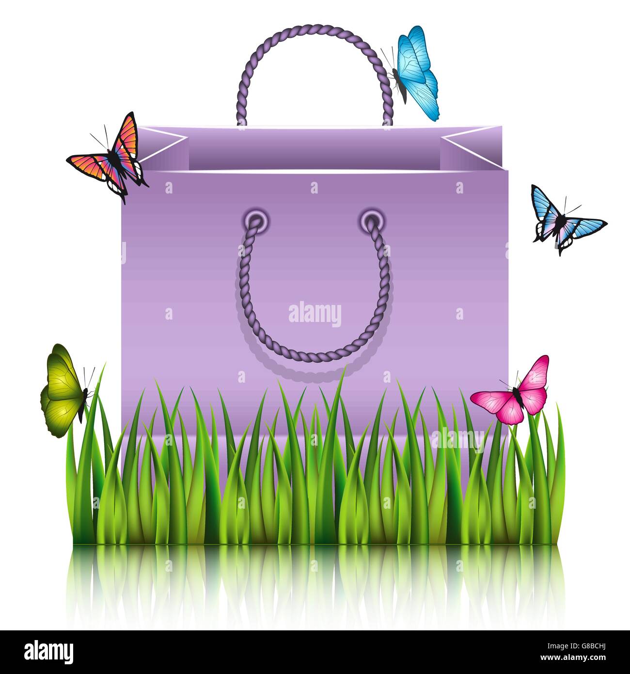 bags with butterflies on