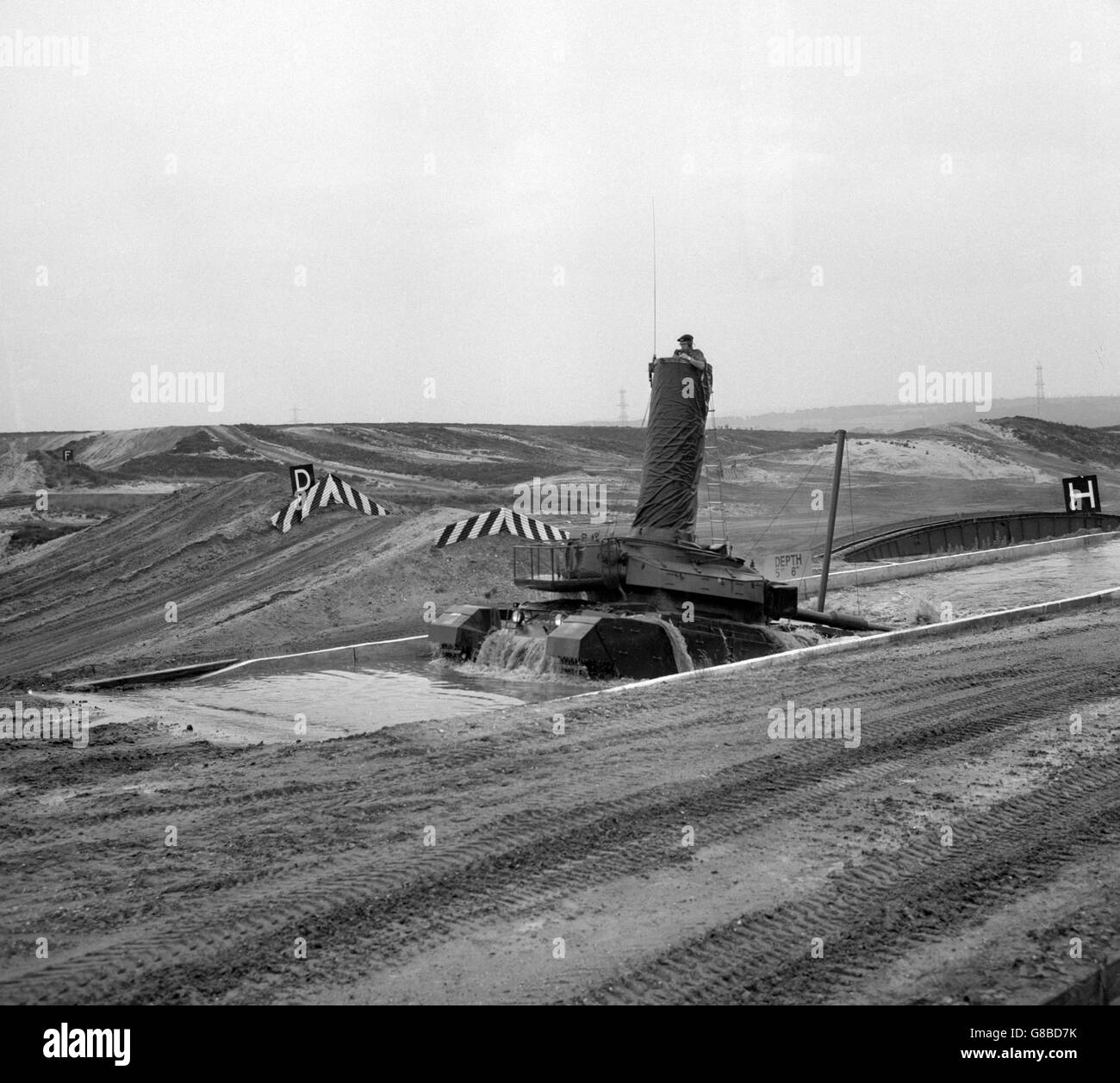 Military - Centurion Tank - Bovington Camp, Dorset Stock Photo