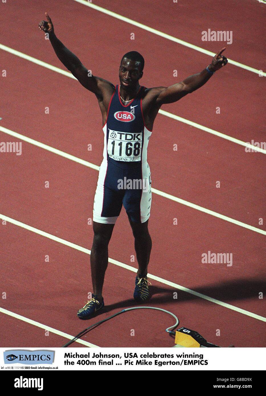 ATHLETICS 6TH IAAF WORLD CHAMPIONSHIPS IN ATHLETICS, ATHENS Stock