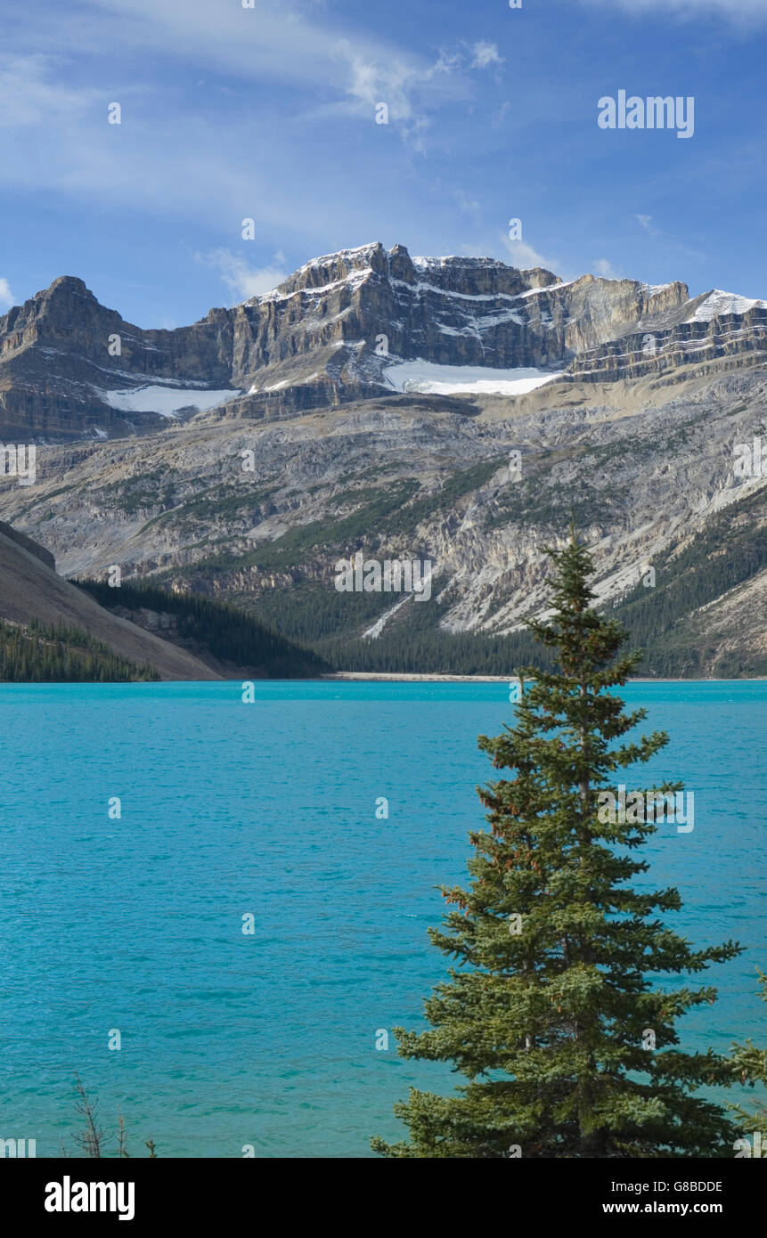 Bow Lake, Banff National Park Alberta Stock Photo Alamy