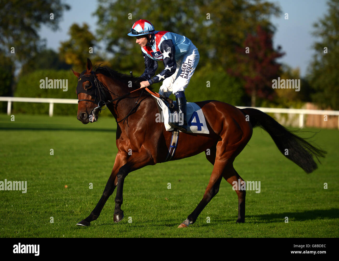 Horse Racing Windsor Racecourse Stock Photo Alamy