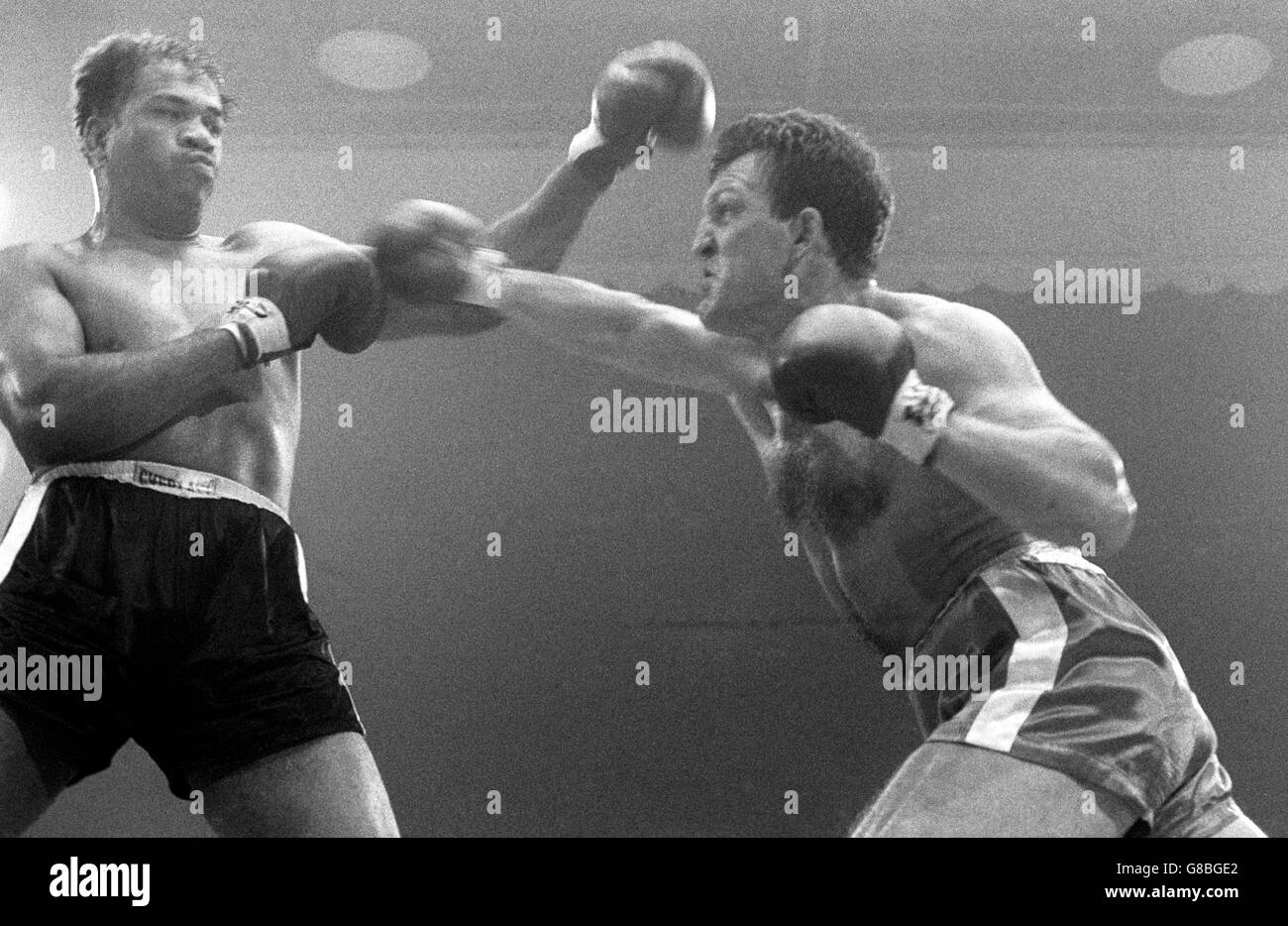 Heavyweight boxers Black and White Stock Photos & Images - Alamy