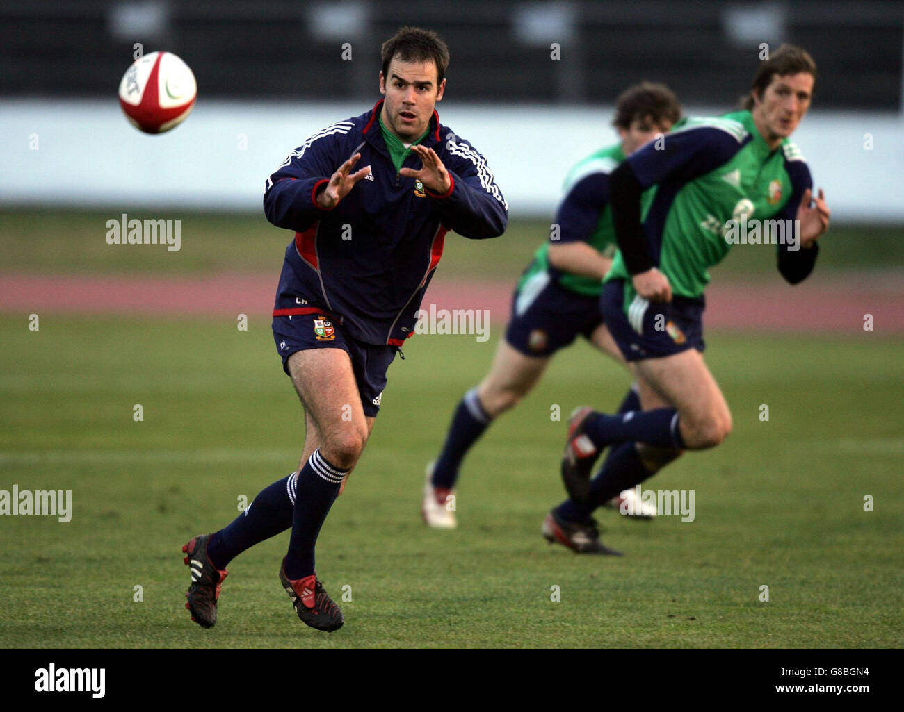 Rugby Union - British & Irish Lion's Training Session - Queen Elizabeth II Park Stock Photo