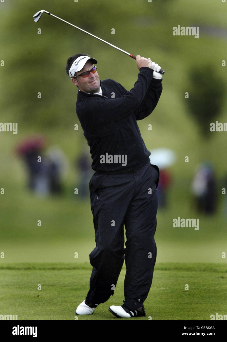 Golf - The Wales Open 2005 - Celtic Manor. England's Kenneth Ferrie on the 12th fairway Stock Photo