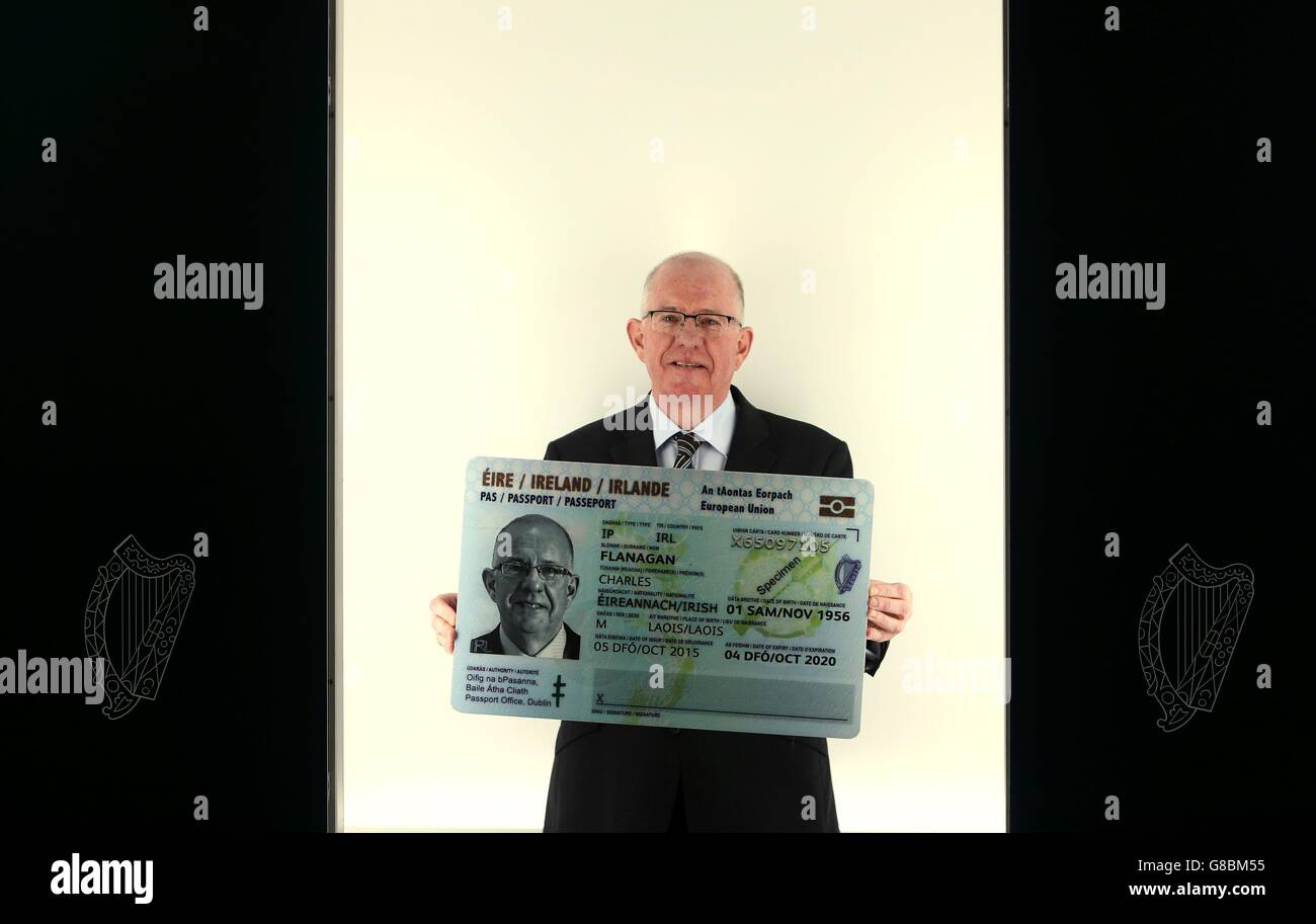 New Irish Passport Card Launch Stock Photo Alamy authentic-identity-documents-for-ireland-how-and-where-2-apply