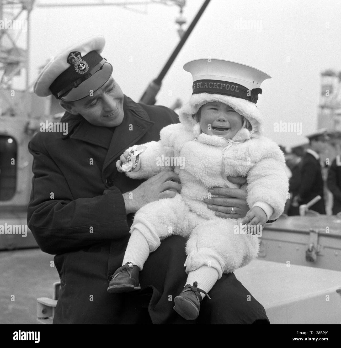 Military - HMS Blackpool - Portsmouth Stock Photo