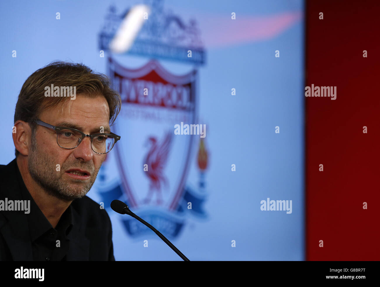 New Liverpool Manager Jurgen Klopp Press Conference Anfield Hi-res ...