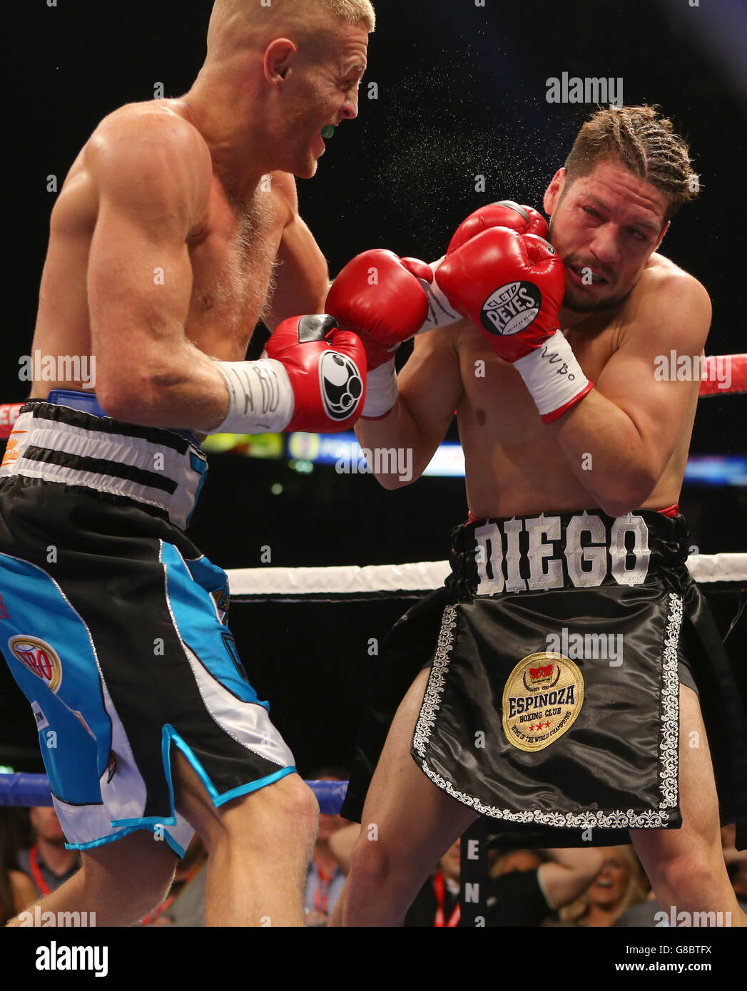 Boxing Manchester Arena Stock Photo Alamy