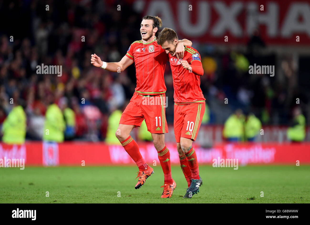 Soccer Uefa Euro 16 Qualifying Group B Wales V Andorra Stock Photo Alamy