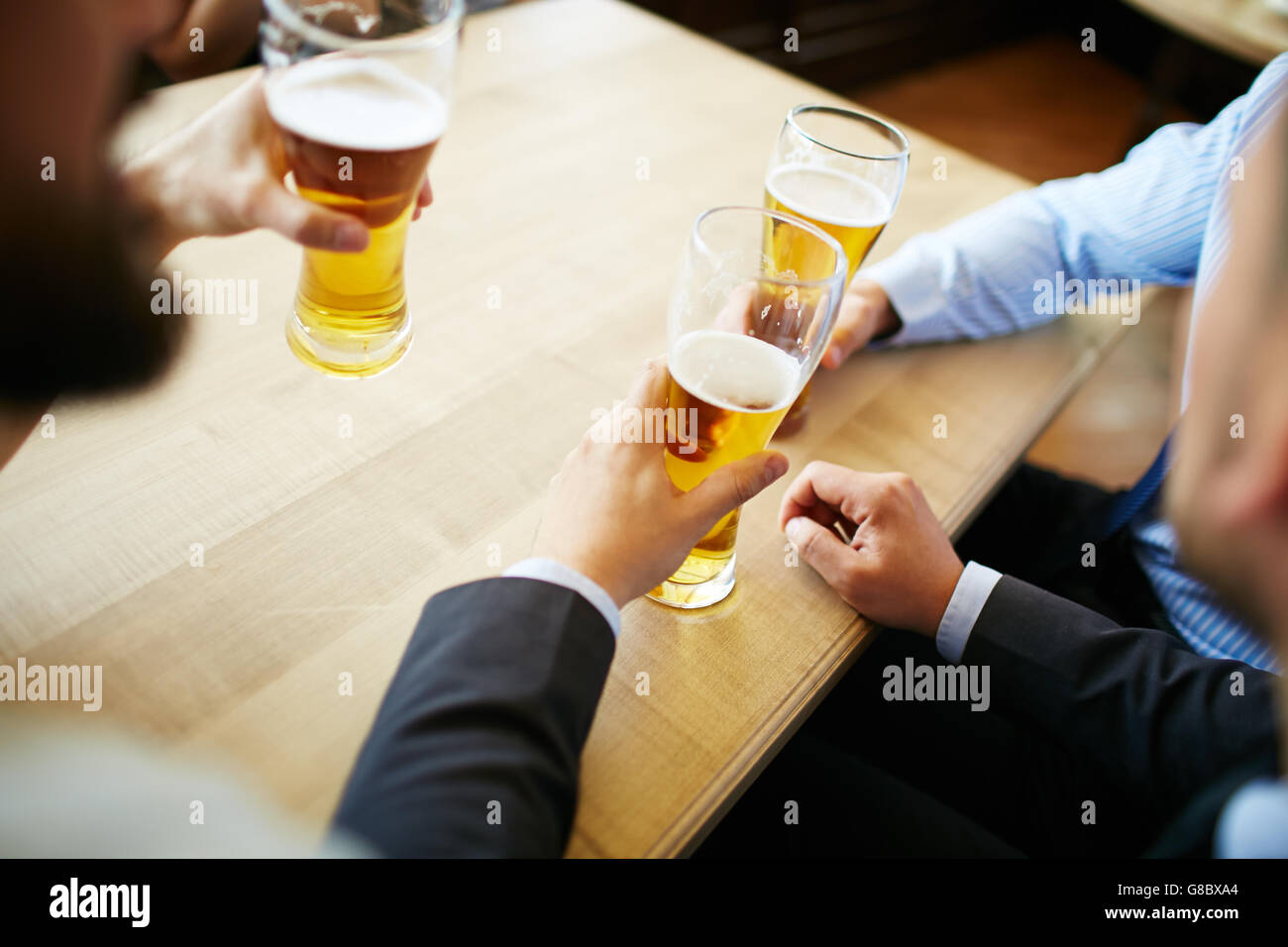 Beer break Stock Photo