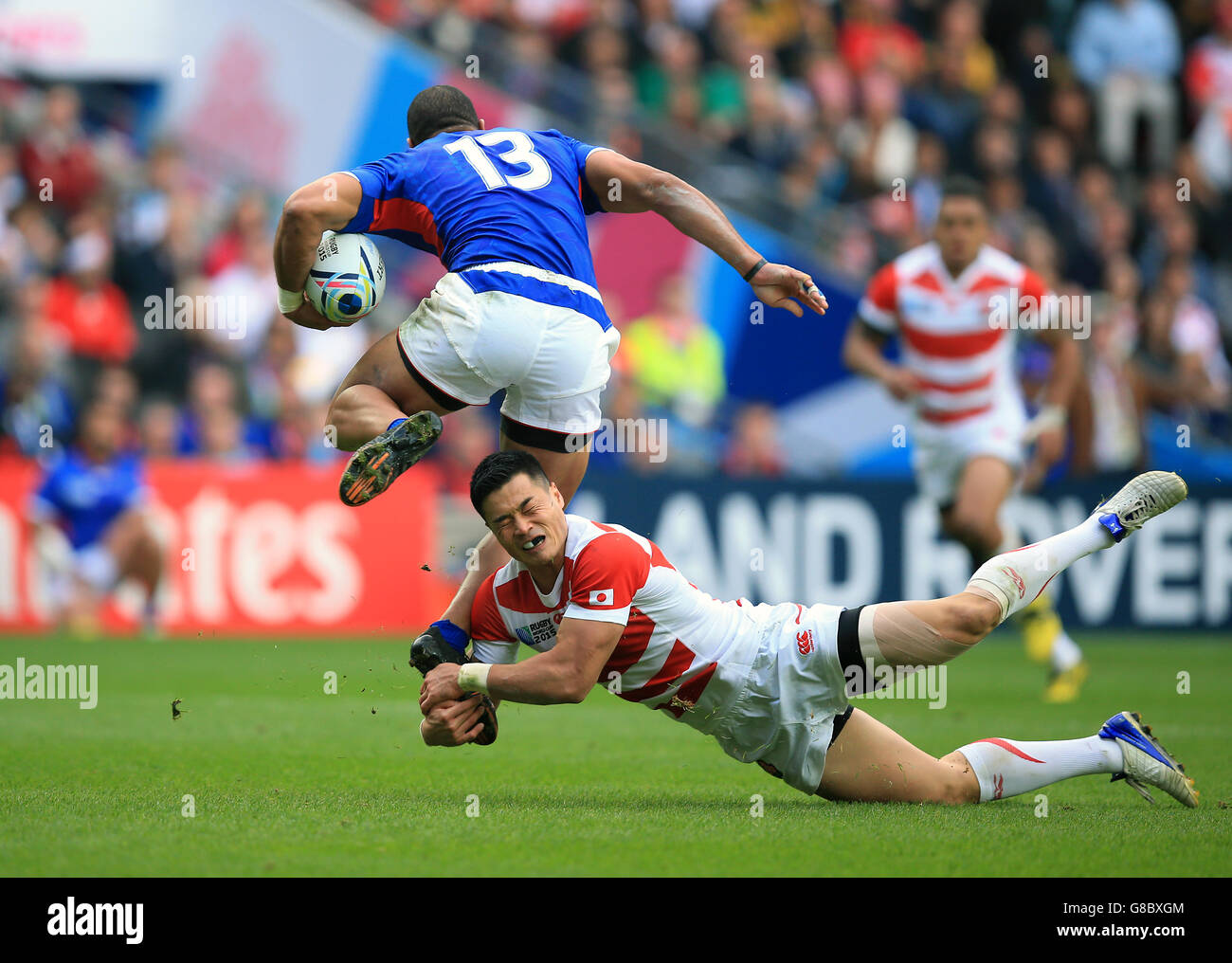 Rugby Union - Rugby World Cup 2015 - Pool B - Samoa V Japan - Stadium ...