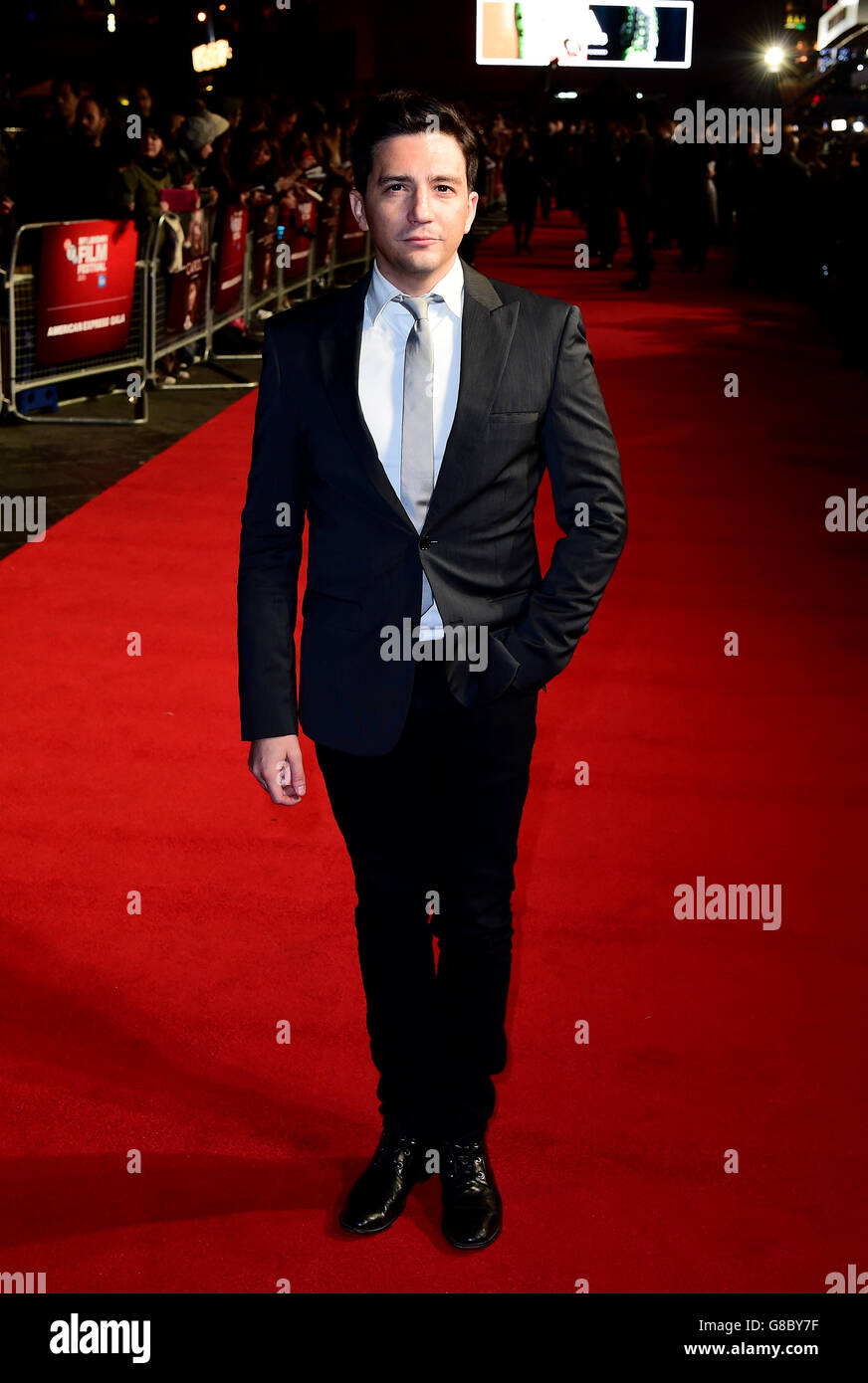 John magaro attending the carol premiere hires stock photography and