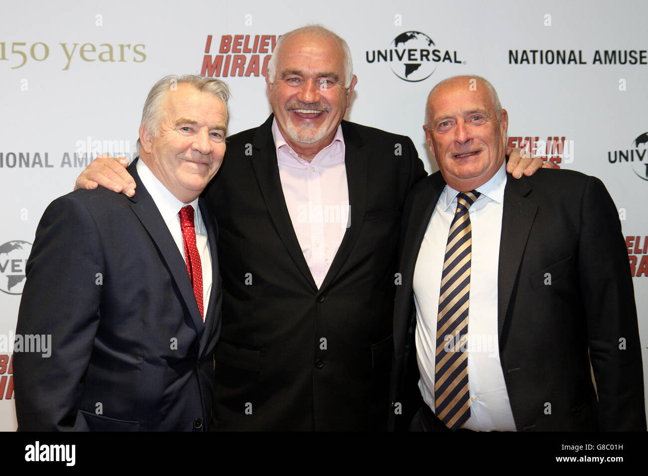 I Believe in Miracles World Film Premiere - The City Ground - Nottingham Stock Photo