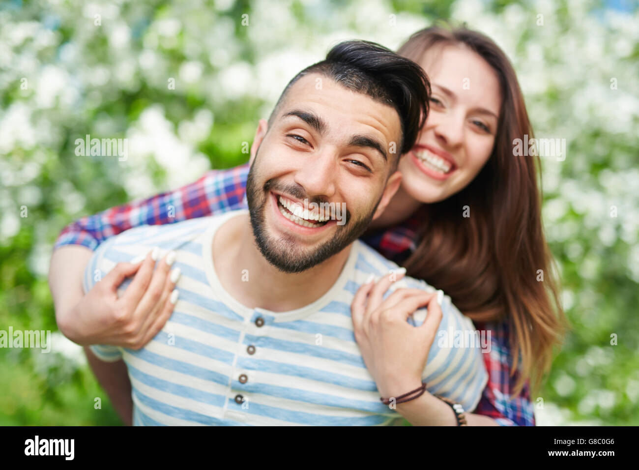 Joyful couple hi-res stock photography and images - Alamy