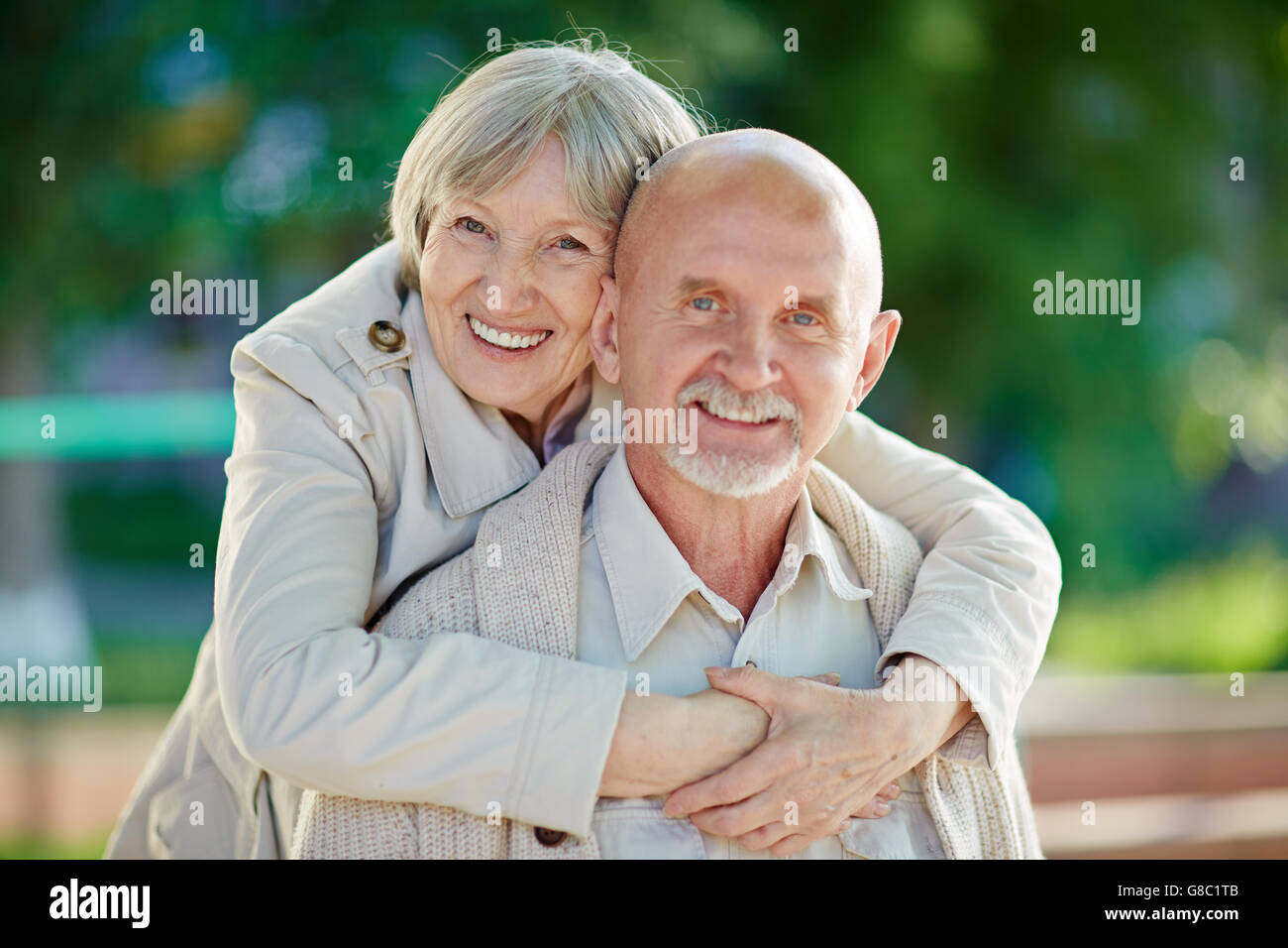 Affectionate couple Stock Photo