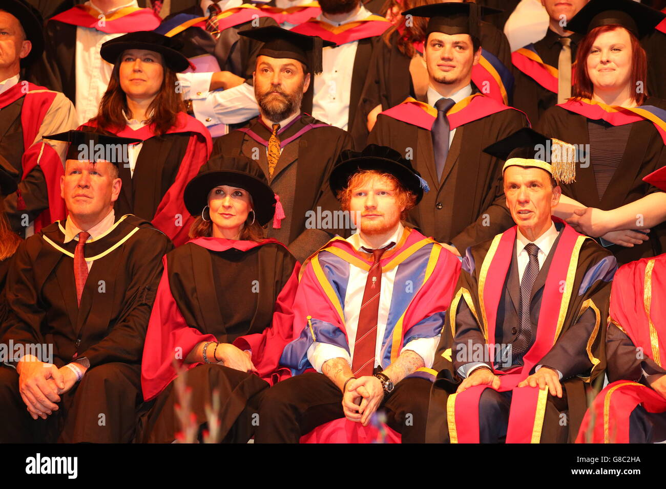 Ed sheeran honorary doctorate hires stock photography and images Alamy(02)