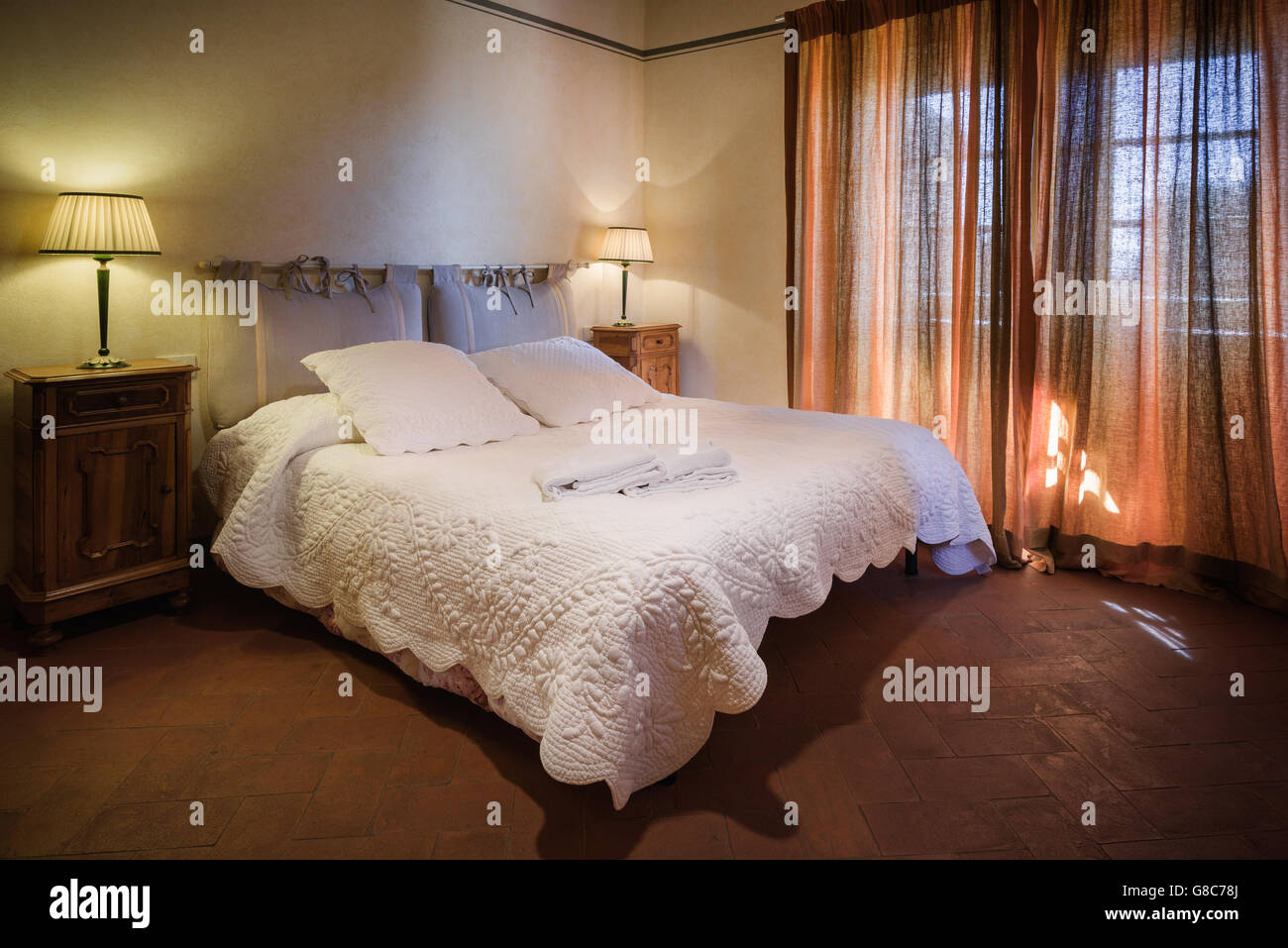 Stylish design interior of a country house Stock Photo - Alamy