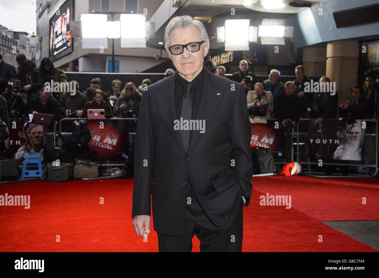 Harvey Keitel attending the Youth Premiere, held during the 59th BFI