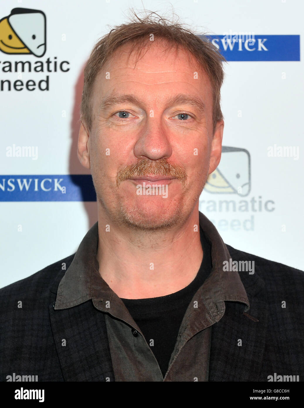 The Children's Monologues. David Thewlis attends the Children's Monologues rehearsals at The Royal Court Theatre in London. Stock Photo